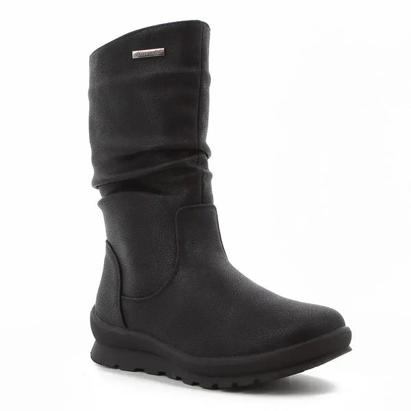 Pierre Cardin Geneve Long Rouche Boot - Black