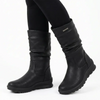 Pierre Cardin Geneve Long Rouche Boot - Black