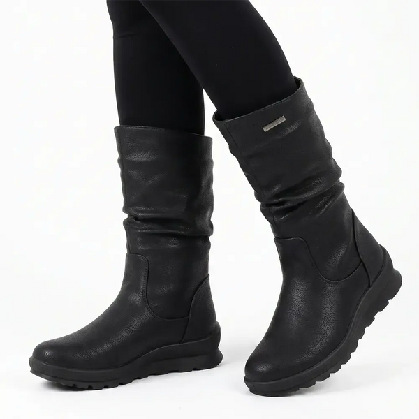 Pierre Cardin Geneve Long Rouche Boot - Black