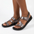 Pierre Cardin Gigi Fashion Sandals - Pewter