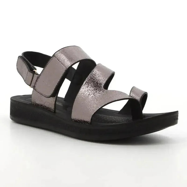 Pierre Cardin Gigi Fashion Sandals - Pewter