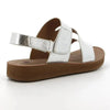 Pierre Cardin Gigi Fashion Sandals - Silver