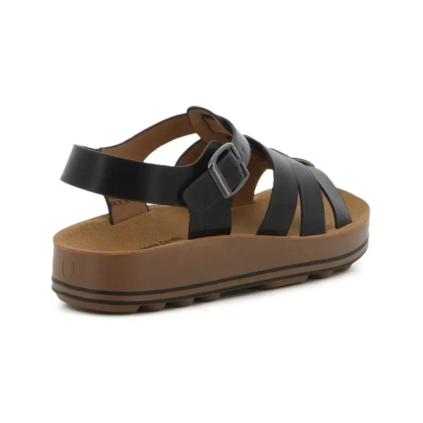 Pierre Cardin Gladiator Sandal - Black