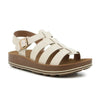 Pierre Cardin Gladiator Sandal - Ivory