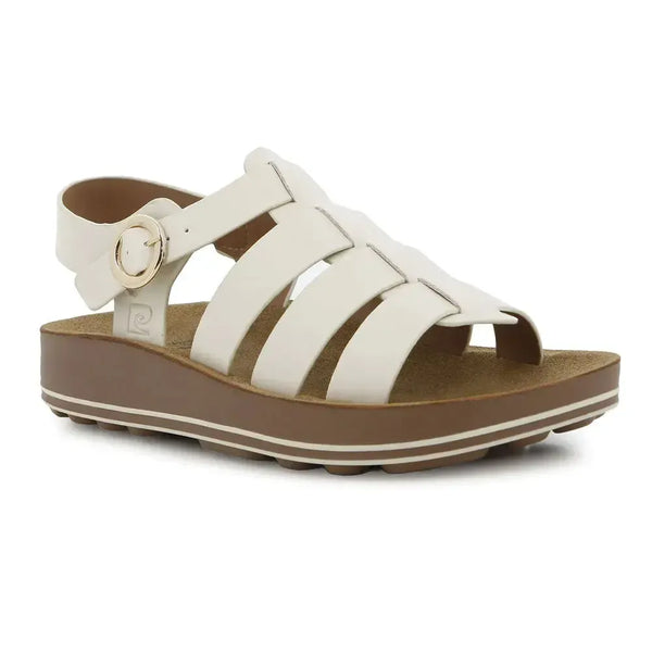 Pierre Cardin Gladiator Sandal - White