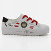 Pierre Cardin Graffiti 4 Sneaker - White Mult