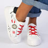 Pierre Cardin Graffiti 4 Sneaker - White Mult