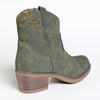 Pierre Cardin Houston Ankle Boot - Olive-Pierre Cardin-Buy shoes online