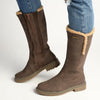 Pierre Cardin Jessie 2 Fur Lined Boot - Brown-Pierre Cardin-Buy shoes online