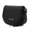 Pierre Cardin Jessie Saddle Crossbody Bag - Black