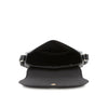 Pierre Cardin Jessie Saddle Crossbody Bag - Black