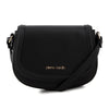 Pierre Cardin Jessie Saddle Crossbody Bag - Black