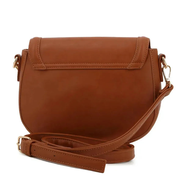 Pierre Cardin Jessie Saddle Crossbody Bag - Tan