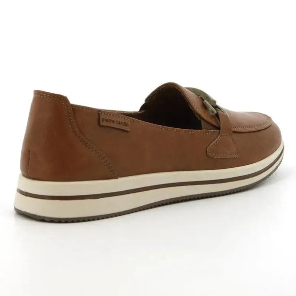 Pierre Cardin Josephine 10 Moccasin - Rust