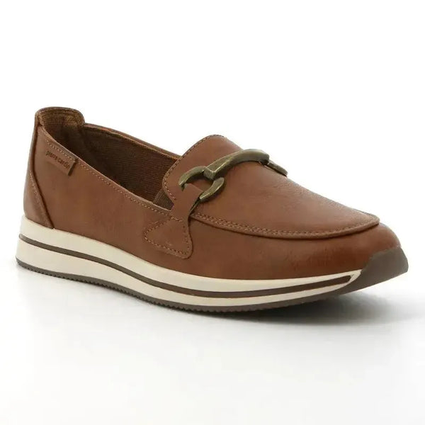 Pierre Cardin Josephine 10 Moccasin - Rust