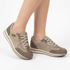 Pierre Cardin Lace Up Sneaker - Taupe