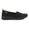 Pierre Cardin Ladies A Line Flat - Black