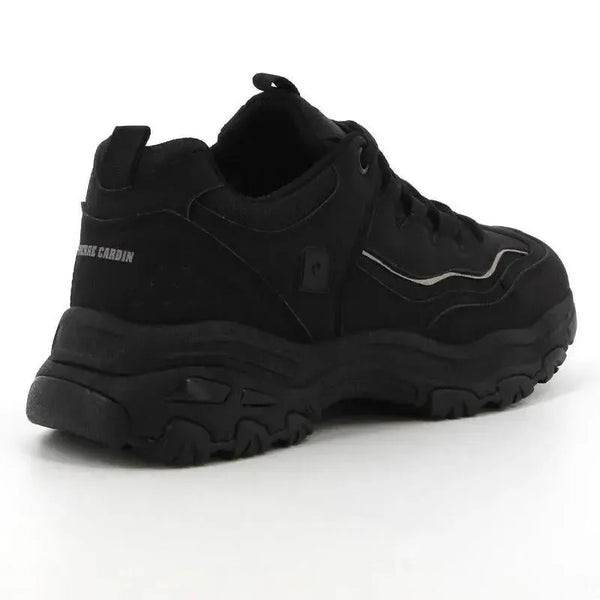 Pierre Cardin Ladies Chunky Sneaker- Black Mono