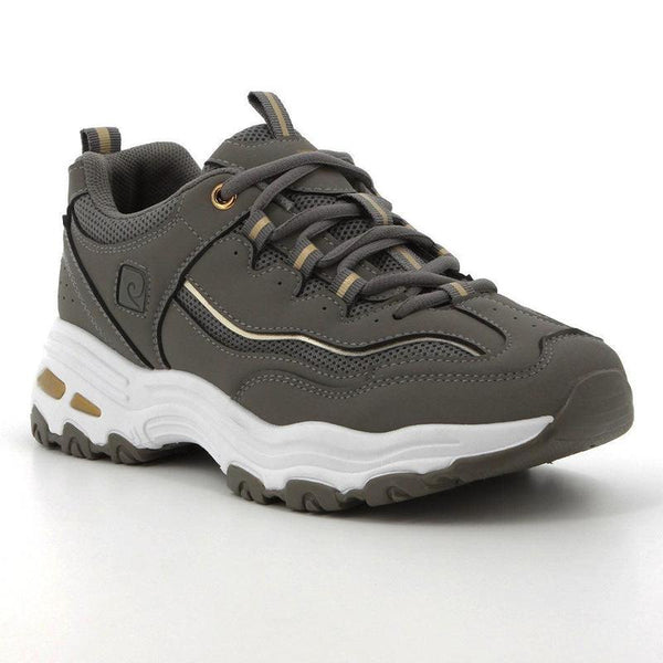 Pierre Cardin Ladies Chunky Sneaker- Grey-Pierre Cardin-Buy shoes online