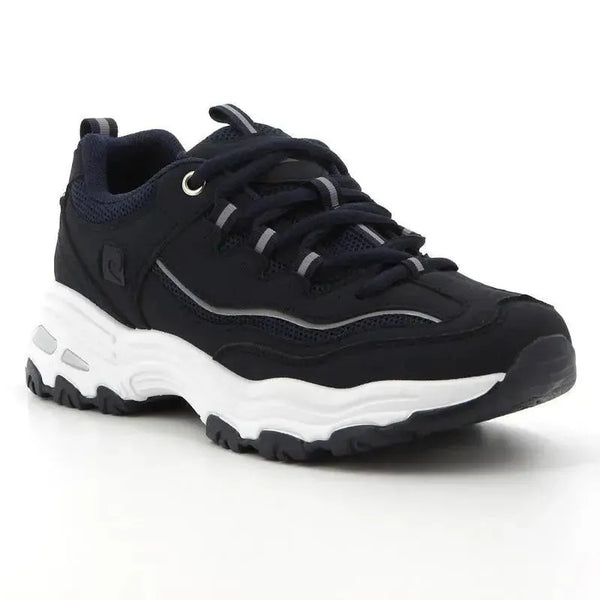 Pierre Cardin Ladies Chunky Sneaker - Navy Pewter