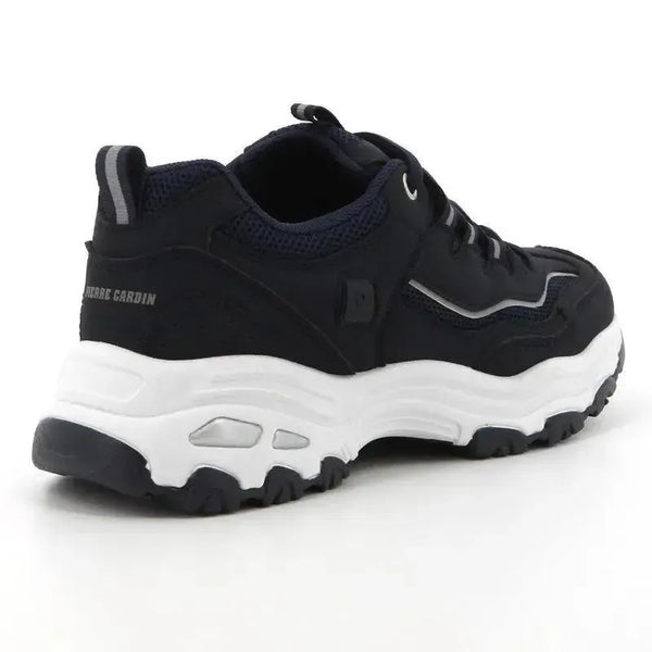 Pierre Cardin Ladies Chunky Sneaker - Navy Pewter