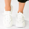 Pierre Cardin Ladies Chunky Sneaker - White