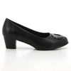 Pierre Cardin Ladies Court - Black Patent