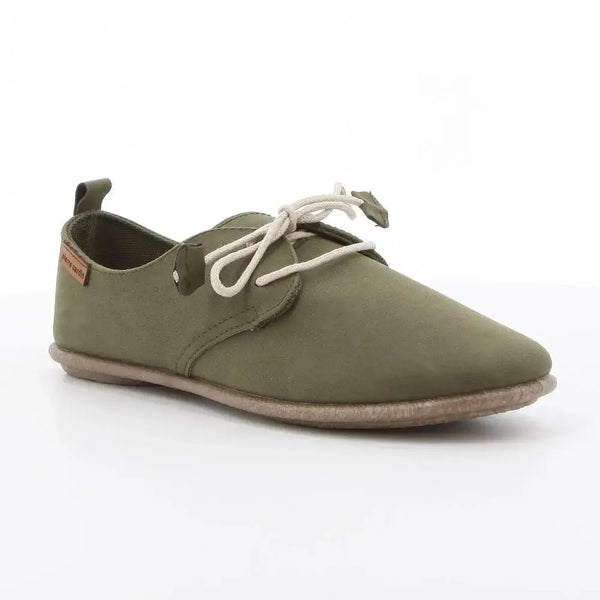 Pierre Cardin Ladies Riviera Flats - Olive