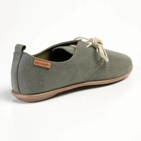 Pierre Cardin Ladies Riviera Flats - Olive