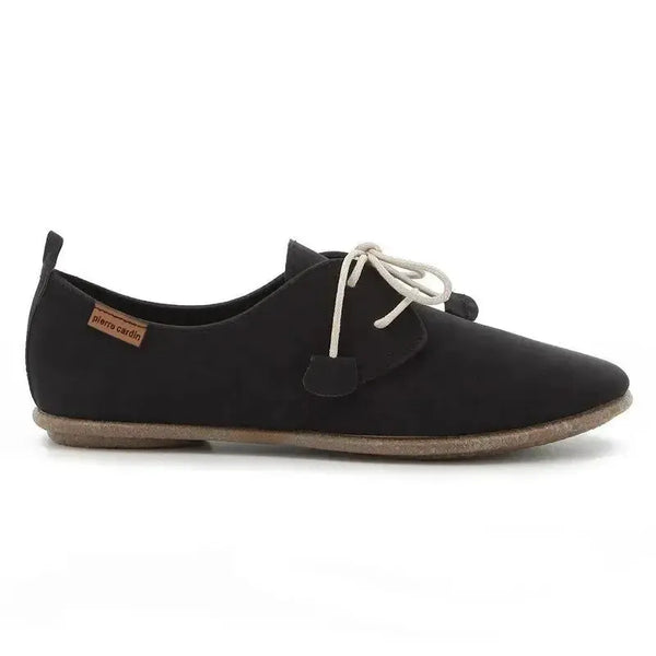 Pierre Cardin Ladies Riviera Lace Up - Black Mono