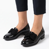 Pierre Cardin Leandra 20 Loafer - Black Patent