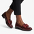 Pierre Cardin Leandra 20 Loafer - Bordeaux Patent