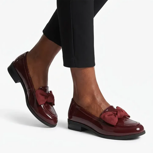Pierre Cardin Leandra 20 Loafer - Bordeaux Patent