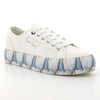 Pierre Cardin Lillie Ladies Lace With Printed Sole Sneaker - White-Pierre Cardin-Buy shoes online