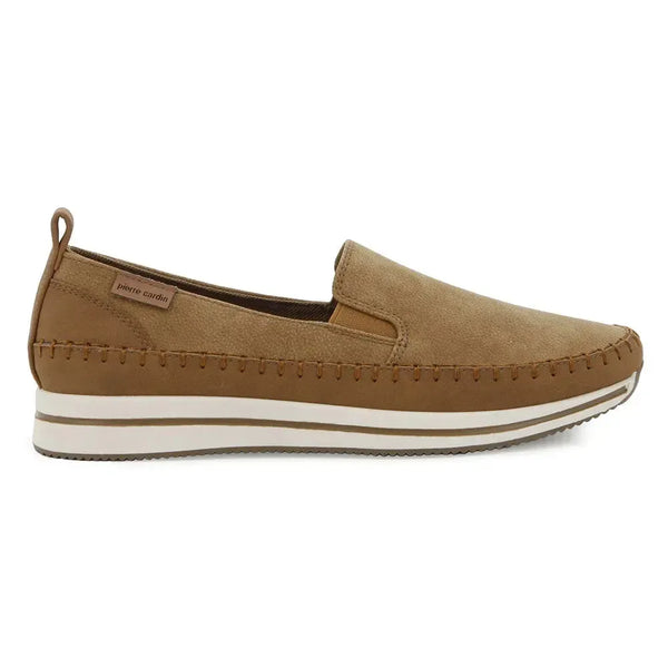 Pierre Cardin Line Stitch Vamp - Camel