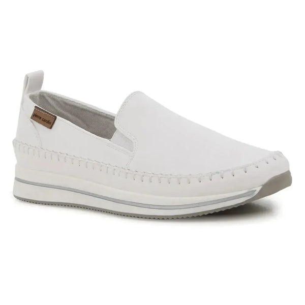 Pierre Cardin Line Stitch Vamp - White