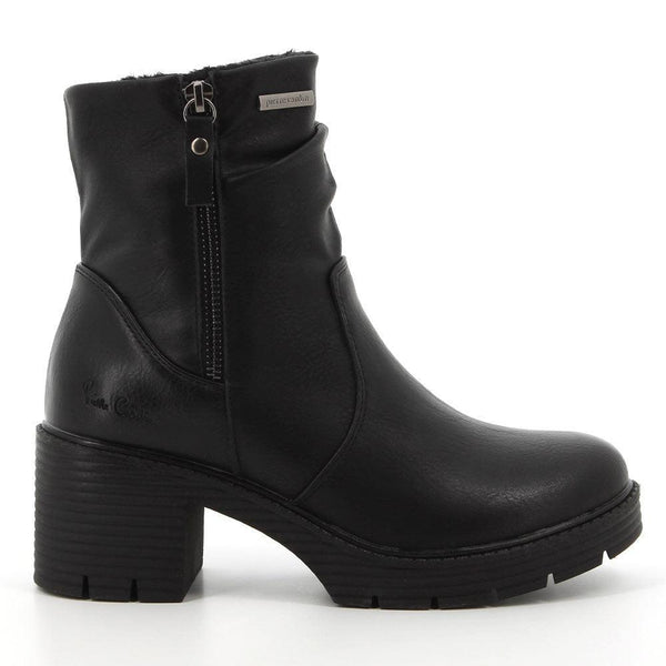 Pierre Cardin Lira Ankle Boot - Black-Pierre Cardin-Buy shoes online