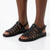 Pierre Cardin Loco Sandal - Black