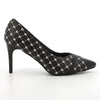 Pierre Cardin Lou Heels - Black / White