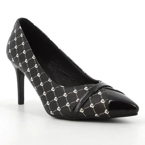 Pierre Cardin Lou Heels - Black / White