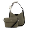 Pierre Cardin Luisa Dual Bucket Bag - Khaki