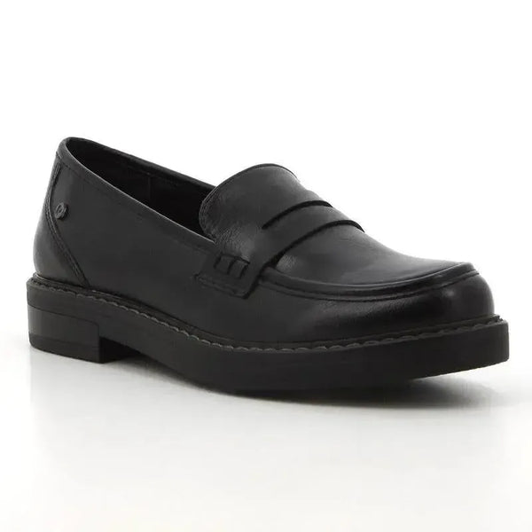 Pierre Cardin Lydie 2 Moccasin With Saddle - Black