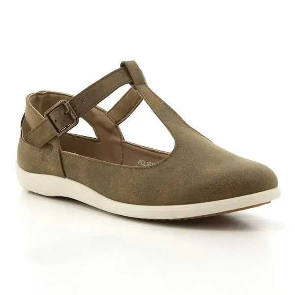 Pierre Cardin Lys 3 Flats - Taupe