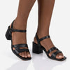 Pierre Cardin Maeva Sandal Heel - Black