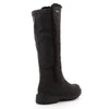 Pierre Cardin Manet Long Boot With Fur Line - Black