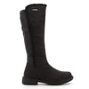 Pierre Cardin Manet Long Boot With Fur Line - Black