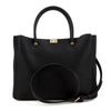Pierre Cardin Marine Top Handle Bag - Black