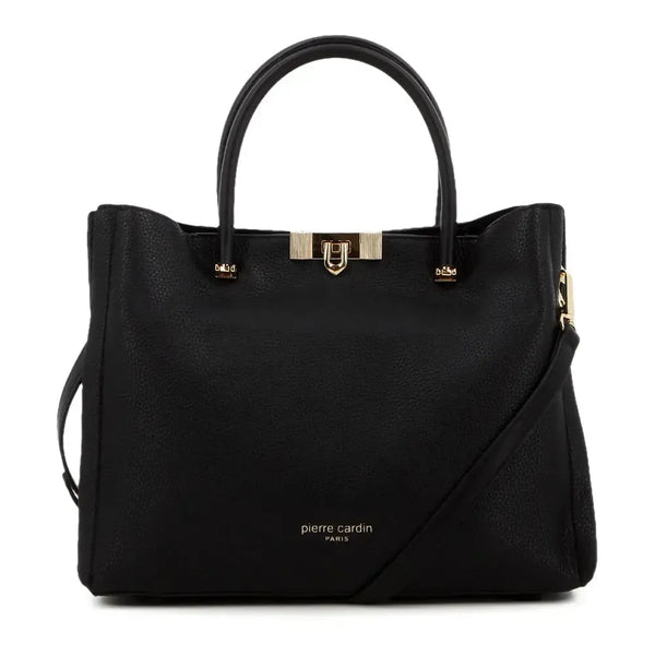 Pierre Cardin Marine Top Handle Bag - Black