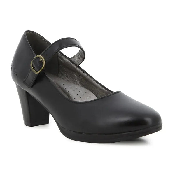 Pierre Cardin Mary Jane Heel - Black