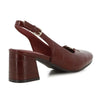 Pierre Cardin Medallion Heel - Deep Red